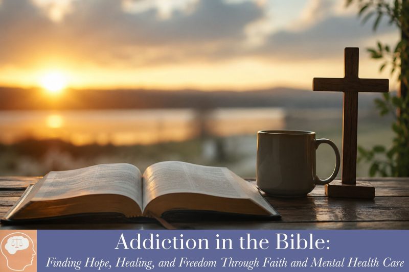 Addiction in the Bible: Finding Hope, Healing, and Freedom Through Faith and Mental Health Care