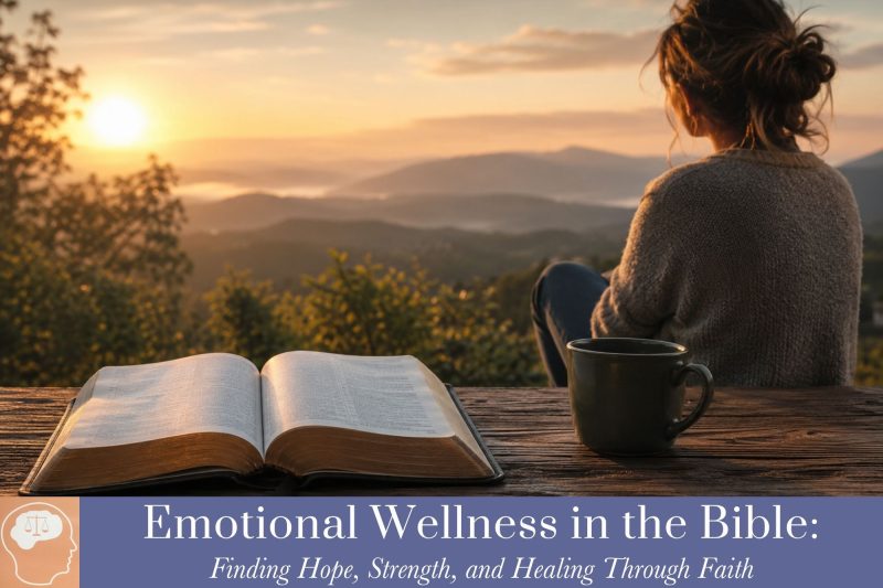 Emotional Wellness in the Bible: Finding Hope, Strength, and Healing Through Faith