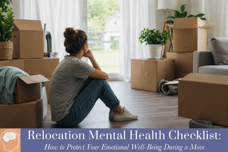 Relocation Mental Health Checklist: How to Protect Your Emotional Well-Being During a Move