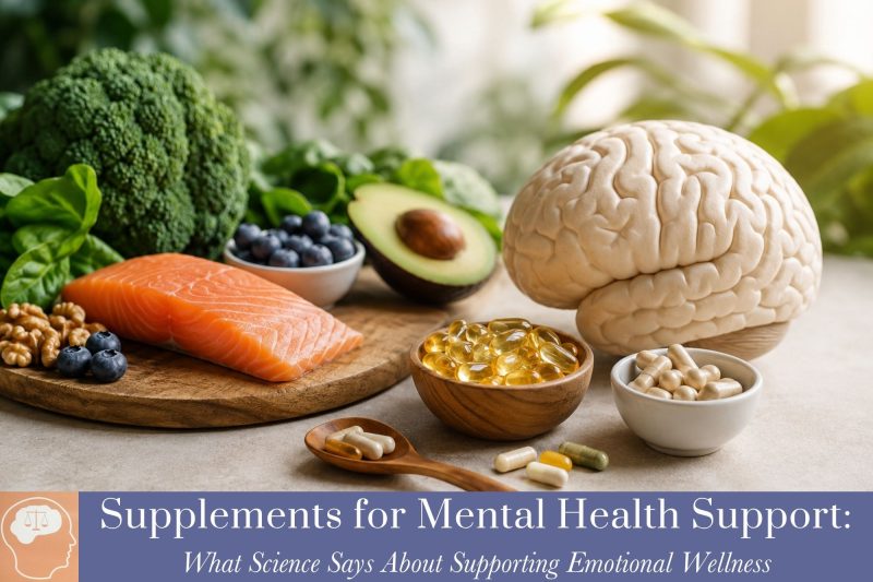 Supplements for Mental Health Support: What Science Says About Supporting Emotional Wellness